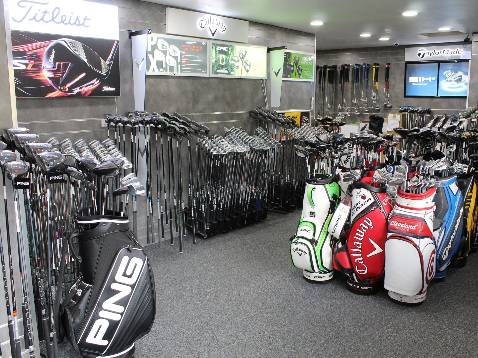 Golf shop